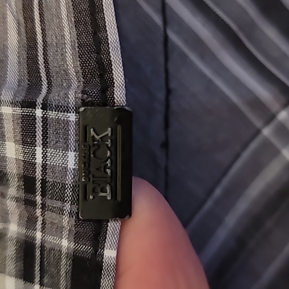 Buckle Athletic Fit Button Down Shirt - Picture 6 of 8